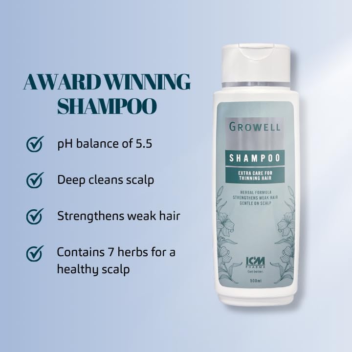 Growell Shampoo Extra care for thinning hair