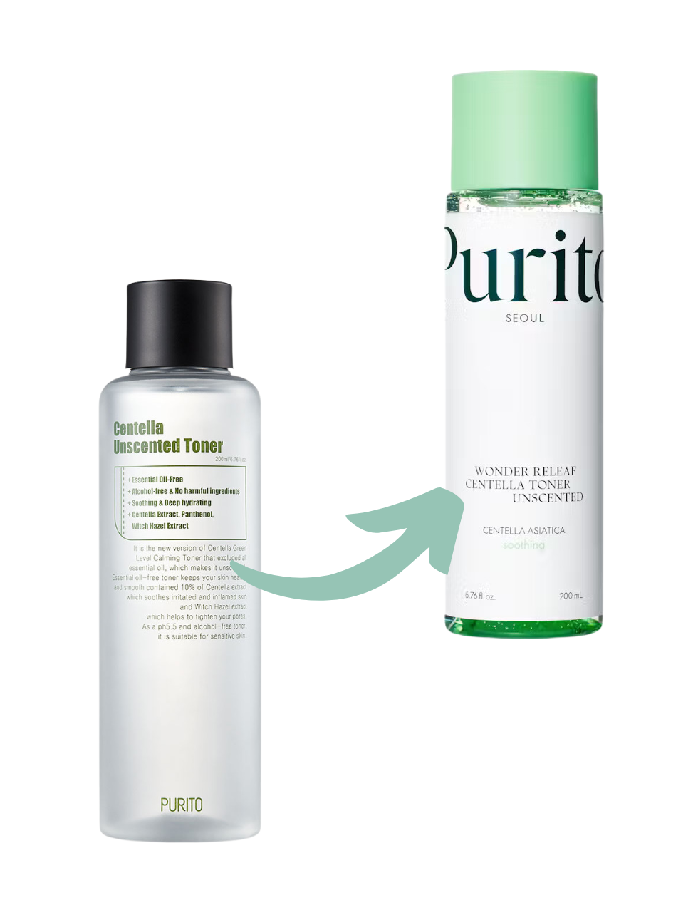 PURITO Seoul Wonder Releaf Centella Toner Unscented