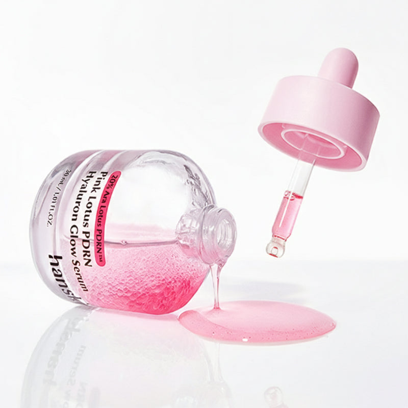 Hanskin Pink Lotus PDRN Hyaluron Glow Serum