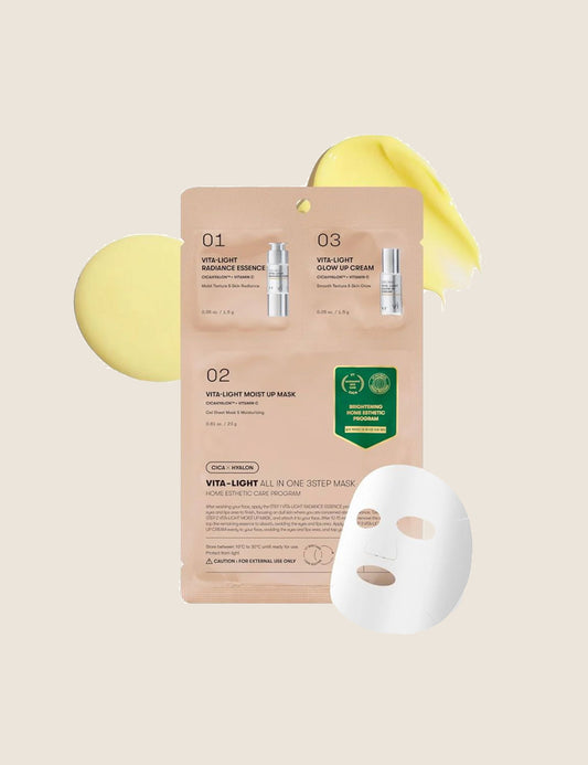 VT Cosmetics Reedle Shot Vita-Light All-in-One 3 Step Mask