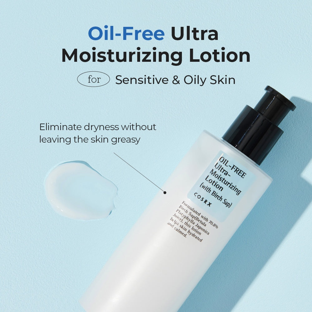 COSRX Oil Free Ultra Moisturizing Lotion with Birch Sap