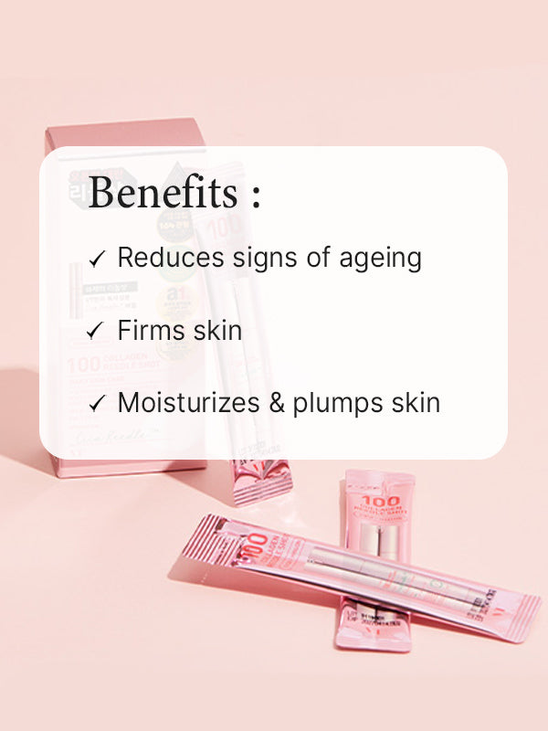 VT Cosmetics Collagen Reedle Shot 100 Stick Pouch