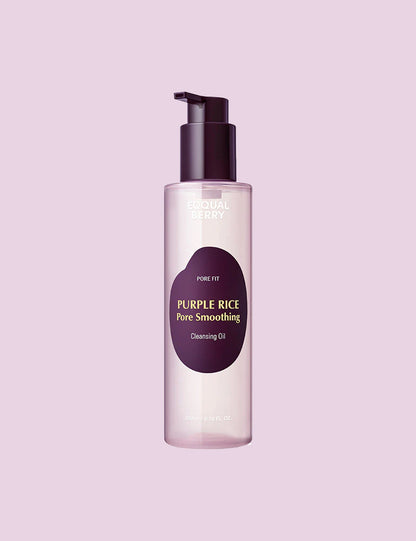 EQQUALBERRY Purple Rice Pore Smoothing Cleansing Oil