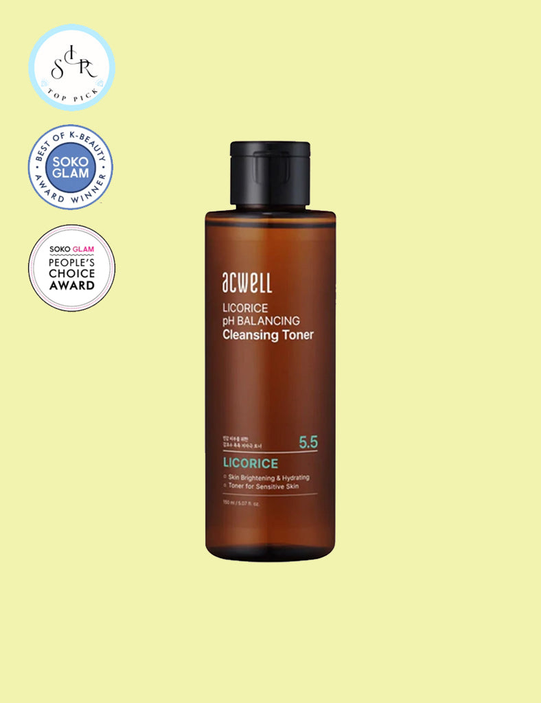 ACWELL Licorice Ph Balancing Cleansing Toner