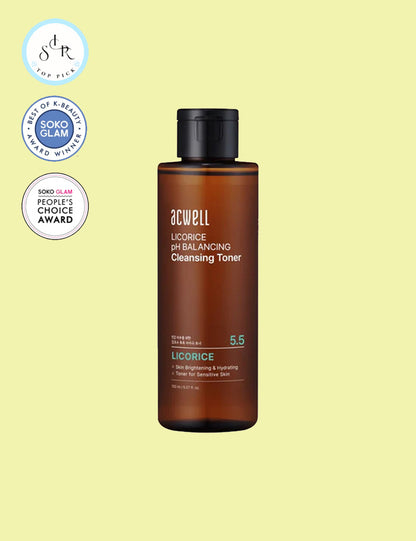 ACWELL Licorice Ph Balancing Cleansing Toner