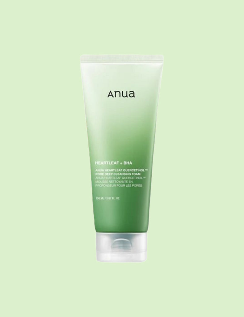 ANUA Heartleaf Quercetinol Pore Deep Cleansing Foam
