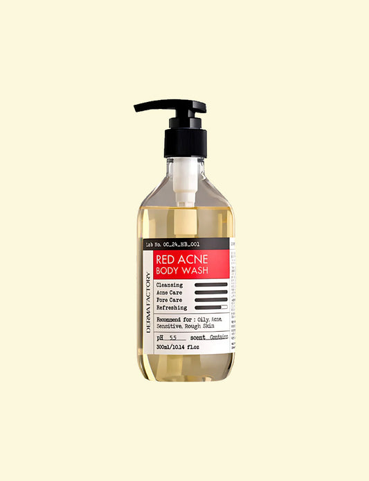Derma Factory Red Acne Body Wash