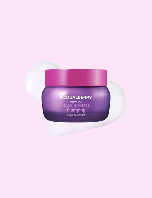 EQQUALBERRY Bakuchiol Plumping Capsule Cream