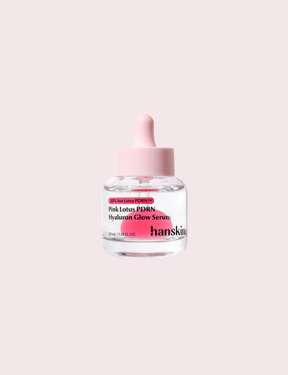 Hanskin Pink Lotus PDRN Hyaluron Glow Serum