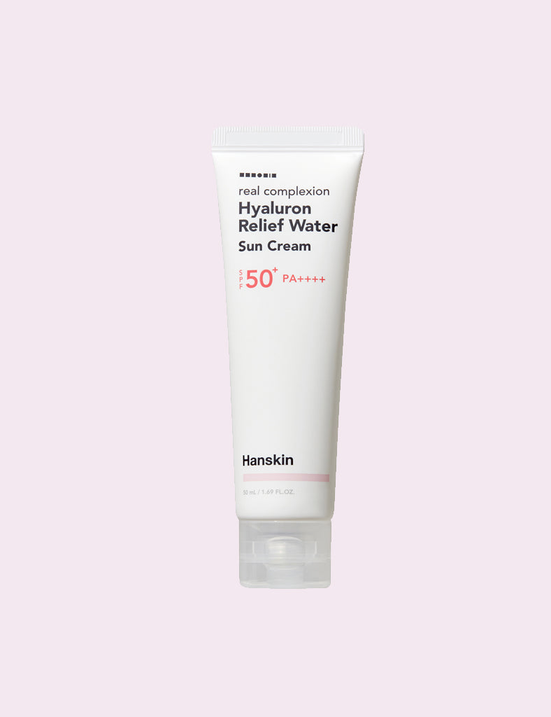Hanskin Real Complexion Hyaluron Relief Water Sun Cream
