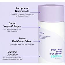Isntree Onion Fresh Fluid Sunscreen
