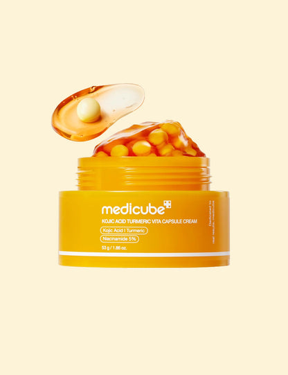 Medicube Kojic Acid Turmeric Vita Capsule Cream