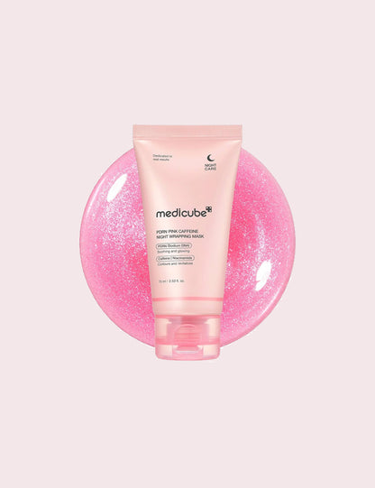 Medicube PDRN Pink Caffeine Night Wrapping Mask