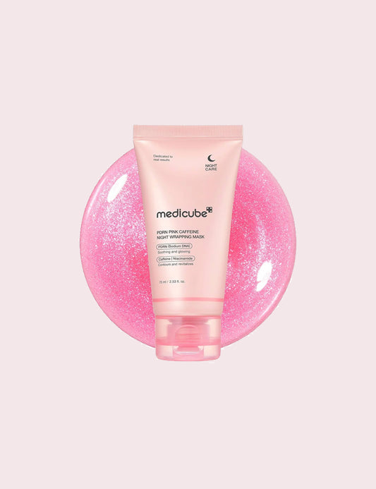 Medicube PDRN Pink Caffeine Night Wrapping Mask