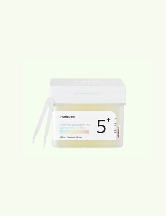 Numbuzin No.5+ Vitamin-Niacinamide Concentrated Toner Pad