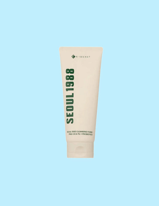SEOUL 1988 Cleansing Foam : Pine Cica 1% + Probiotics