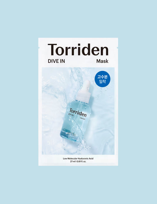 Torriden Dive-In Low Molecule Hyaluronic Acid Mask