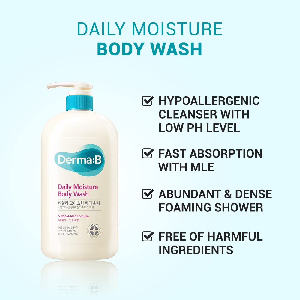 Derma B Daily Moisture Body Wash