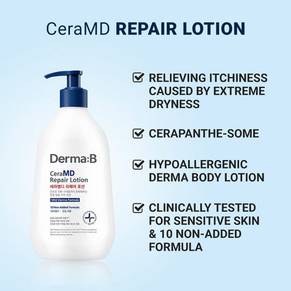 Derma B CeraMD Repair Lotion
