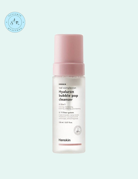 Hanskin Real Complexion Hyaluron Bubble Pop Cleanser